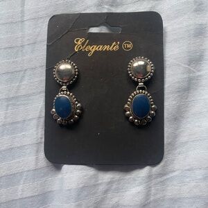 Blue Vintage Earrings
